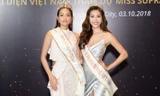 Minh Tú và quán quân Miss Supranational Vietnam 2018 Ngọc Châu.