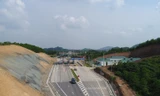 Trạm thu phí trên tuyến Thái Nguyên - Chợ Mới