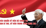 Tiêu chuẩn Uỷ viên Bộ Chính trị, Ban Bí Thư, Uỷ viên Trung ương khóa XIII