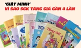 ‘Giật mình’ vì sao SGK lớp 1 tăng giá gần 4 lần