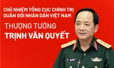 Chân dung Thượng tướng Trịnh Văn Quyết, Chủ nhiệm Tổng cục Chính trị QĐND Việt Nam