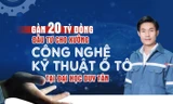 Gần 20 tỷ đồng đầu tư cho xưởng Công nghệ kỹ thuật ô tô tại đại học Duy Tân