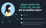 Nữ bệnh nhân mắc COVID-19 ở Tây Hồ, Hà Nội đã đi những đâu?