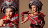 Thuỳ Tiên diện thiết kế lạ mắt dự cuộc thi Miss Grand Chiang Mai ở Thái Lan