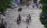 Cảnh báo ngập tại TPHCM 