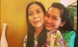 Diễn viên Kim Hiền và mẹ ruột.