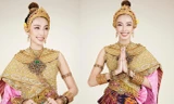 Hoa hậu Thùy Tiên hóa gái Thái, diện mạo khiến fan trầm trồ
