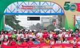 Hơn 100 runner HDBank Runners sẵn sàng chinh phục Tiền Phong Marathon 2025