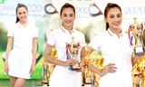 Tiểu Vy và dàn người đẹp Hoa hậu Việt Nam đẹp rạng rỡ trên sân golf 