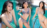 Nóng 'bỏng mắt' với hình thể của top 35 HHVN 2020 trong bộ ảnh bikini mới 
