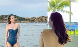 MC thời tiết Mai Ngọc mặc bikini khiến ai nhìn cũng mê đắm