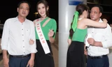 Bố Hoa hậu Đỗ Thị Hà tiễn con gái sang Puerto Rico thi chung kết Miss World