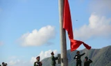 Toàn cảnh Lễ thượng cờ Tổ quốc ở Côn Đảo 