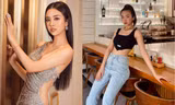 Á hậu Thuý An ngày càng quyến rũ và sexy sau kết hôn 