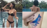‘My sói’ Thu Quỳnh tiết lộ ý nghĩa hình xăm lớn ở chân ngực 