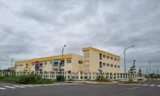 Một trường học tại khu tái định cư Lộc An- Bình Sơn đang hoàn thiện