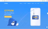 Ảnh chụp màn hình trang web cho thuê sim số ảo 