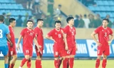 Cầu thủ Việt Nam sau trận hòa Ấn Độ 1-1 hôm 12/10