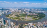 Sông Sài Gòn nhìn từ trên cao