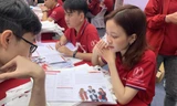 Thi xong tốt nghiệp, thí sinh chuẩn bị đăng ký nguyện vọng lên hệ thống tuyển sinh chung. Ảnh: Nghiêm Huê