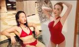 Bảo Thanh gây 'bão' mạng bằng ảnh áo tắm xẻ sâu nóng bỏng nhận like 'khủng'