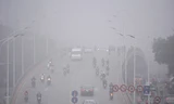 [ẢNH] Hà Nội chìm trong sương mù