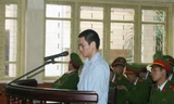 Lý Nguyễn Chung tại phiên tòa ngày 10/3/2015.