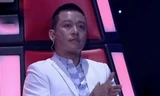 Tuấn Hưng trên ghế nóng The Voice. Ảnh chụp màn hình.