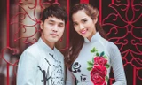 Vợ chồng Ưng Hoàng Phúc diện áo dài đôi chụp ảnh tình tứ