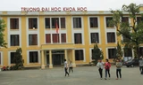 Đại học Khoa học (Đại học Huế), nơi xảy ra sự việc hy hữu. Ảnh: Đắc Đức/ VnExpress