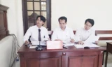 Các luật sư tham dự phiên tòa. Ảnh: Người đưa tin