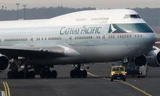 Một máy bay của Cathay Pacific. Ảnh: Reuters.