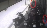 3 thanh niên 'đóng kịch' trộm xe máy trước mặt bảo vệ