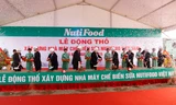 Lễ động thổ nhà máy sản xuất sữa lớn nhất miền Bắc.