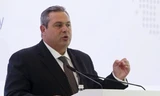 Bộ trưởng Quốc phòng Hy Lạp Panos Kammenos. Ảnh: Reuters.