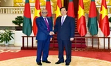 Thủ tướng Nguyễn Tấn Dũng và Tổng thống Bangladesh Abdul Hamid.