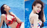 Diện bikini sắc màu, Trà Ngọc Hằng 'thiêu đốt' mọi ánh nhìn