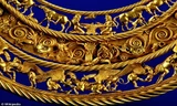 Một chiếc vòng cổ của người Scythia được tìm thấy ở Tolstaya Mogila, Ukraine. Ảnh: Wikipedia.
