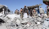 Yemen hoang tàn sau những cuộc không kích phiến quân