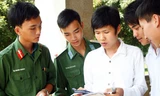 Các trường quân đội chỉ tuyển sinh những em đủ điều kiện do Bộ Quốc phòng quy định, bên cạnh đạt được kết quả đủ yêu cầu về điểm số. Ảnh: GDTĐ.