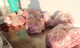 Số nội tạng bốc mùi hôi thối bị thu giữ
