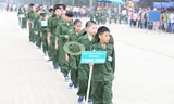 260 “chiến sỹ nhí” tham dự Học kỳ trong quân đội