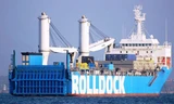 Tàu vận tải Rolldock Star chở theo tàu ngầm HQ 184 Hải Phòng.
