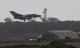 Chiếc Tornado của Không quân Anh trở về căn cứ. Nguồn: DM.