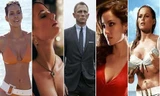 Dàn người đẹp của James Bond thường có mái tóc màu hạt dẻ.