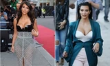 Kim Kardashian chuộng đồ xẻ ngực