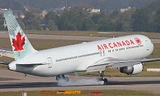 Một máy bay của hãng hàng không Air Canada.