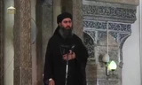 Abu Bakr al-Baghdadi, thủ lĩnh tối cao của IS. Ảnh: Reuters.