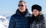 Daniel Craig và Lea Seydoux tại bối cảnh phần phim “Spectre” ở Australia.