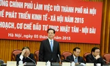 Thủ tướng Nguyễn Tấn Dũng tại buổi làm việc